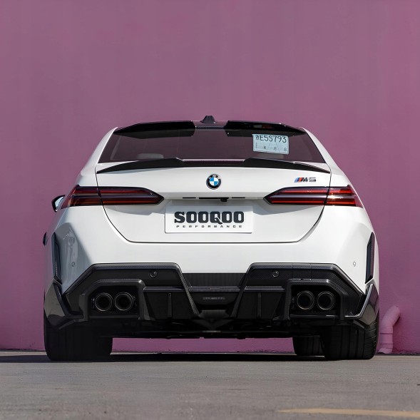 Китай T-469 Карбоновий спойлер-крило для BMW M5 G90 / G60 / i5 G60 у стилі SOOQOO