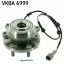 SKF VKBA 6999 Підшипник коліса передній з датчиком abs vkba 6999 skf