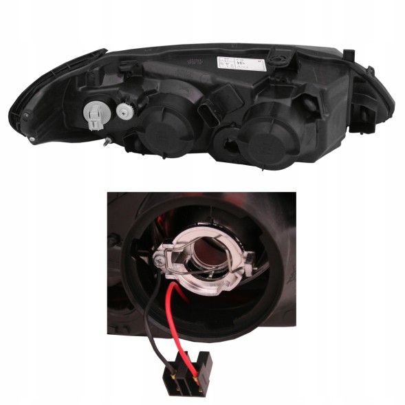 TYC 2757090E + 2757100E MHM TUNING Фара Передня Tyc Nissan Almera N16 Рестайлінг 2003-2007 комплект