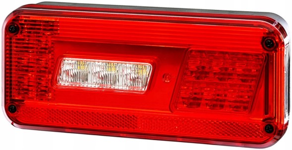 Tirpartner TR0030-1001/2/7M7P Комплект світлодіодних задніх ламп для причепа + проводка 7м 7pin причіп