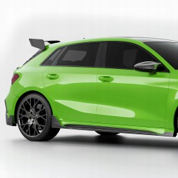 Китай SQ-AD-002 Карбонові накладки / пороги для AUDI RS3 8Y (2024+) у стилі SOOQOO