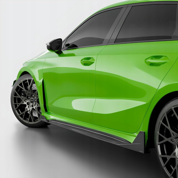 Китай SQ-AD-002 Карбонові накладки / пороги для AUDI RS3 8Y (2024+) у стилі SOOQOO