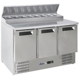 Китай WEW-SC-HP-1012795 Охолоджувана вітрина ARKTIC 3-дверна 368л з надбудовою 8x GN1/6 для гастрономії
