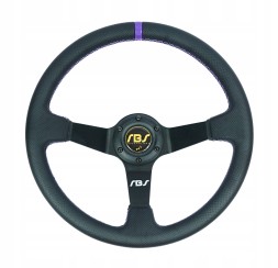 RBS Technology RBS-KZ-18+E46 Спортивне кермо RBS Technology шкіра перфорована 35/9см + наба BMW E46