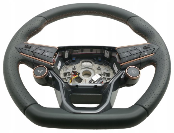 Volkswagen OE 5FF419091D, DWP538026OE Спортивне шкіряне кермо Cupra Terramar 5FF419091D Нове оригінальне