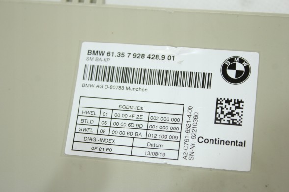 BMW OE 7928428 61357928428 5B359E2 5B44736 5A3C597 5A36981 5A6A950 5A7CB22 9459448 9891565 9459528 5B91971 9877270 9837195 9824567 5B5EC02 5A21D00 5A2A1B6 БЛОК УПРАВЛІННЯ СИДІННЯМ BMW G80 M3 G82 M4 M2 X3M F90 M5 F93 M8 G05 G06 G07