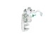 Bosch 0 986 474 260 Boh0986474260 затискач гальм. Renault master ii 00-