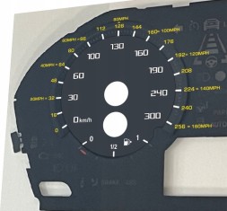 Moman 0089688091906 BMW X1 F48 X2 F39 циферблати лічильника годинники заміна mph на км/год СТИЛЬ М