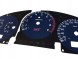Moman 0089688090282 Subaru Impreza WRX STI GDA GDB BLUE 00-07 Одометр циферблати годинник KMH
