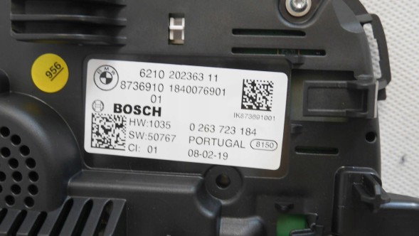 BMW OE 6210 202363 ЛІЧИЛЬНИК ГОДИННИК ВІРТУАЛЬНИЙ LED ДИСПЛЕЙ BMW G30 g31 9442426 8788559 5