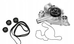 Mopar 89144 89133 89070 5060820 AW6653 68346915AA SET Водяна помпа, ролик, ремінь Dodge Durango Jeep Grand Cherokee WK2 5.7 6.4 HEMI