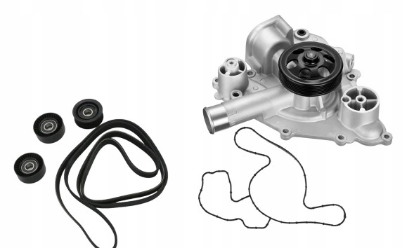 Mopar 89144 89133 89070 5060820 AW6653 68346915AA SET Водяна помпа, ролик, ремінь Dodge Durango Jeep Grand Cherokee WK2 5.7 6.4 HEMI