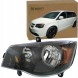 Mertt MRT-2027719 Фара лампа передня чорна ліва 68206501aa dodge grand caravan 2008-2016
