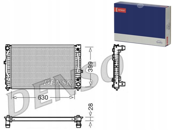 Denso DRM02031 Denso drm02031 теплообмінник