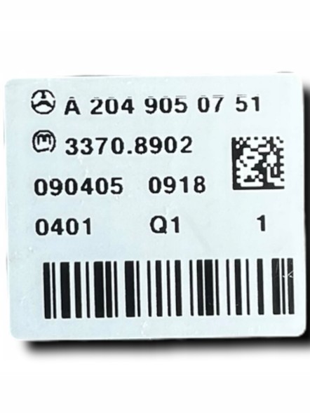 Mercedes-Benz OE MERCEDES BENZ W204 БАГАТОФУНКЦІОНАЛЬНА ПАНЕЛЬ КНОПОК A2049050751
