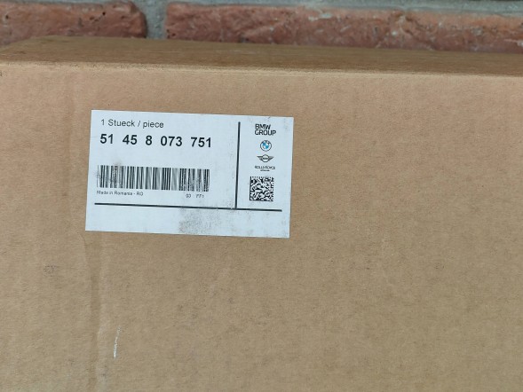 BMW OE 8073751 BMW F22 M2 F87 LCI Listwa Ozdobna Dekor Deski rozdzielczej UK RHD CARBON BMW F22 M2 F87 LCI Декоративна накладка панелі приладів UK RHD CARBON