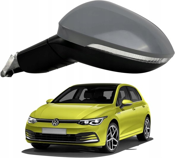 convitex 5H1857507, 5H0857537 GRU,5H0857521 Ліве дзеркало заднього виду для VW Golf 8, з 2019 року випуску M2936
