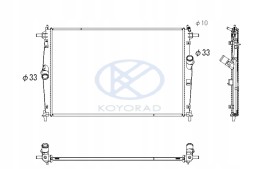 Koyorad 652148489489484 Охолоджувач MAZDA CX30 18- 1.5 2.0 PAF115200 KOYO