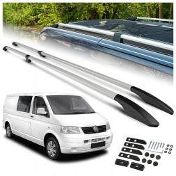 CHROMEMASTER OM-RR-D0037L-003 Багажник на дах (рейлінги) для VW TRANSPORTER V T5 2003-2015 LONG | ДОВГИЙ