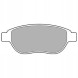 Delphi BG3622,LP1653 Передні диски та колодки DELPHI CITROEN C4 I 1.6 THP