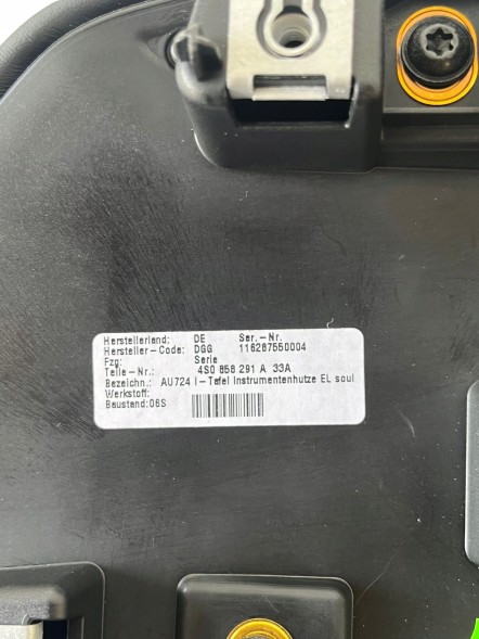 Audi OE 4S0858291A 4S0 858 291 A Накладка на консоль Audi 4S0858291A