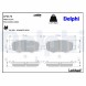LP2172 DELPHI Комплект гальмівних колодок