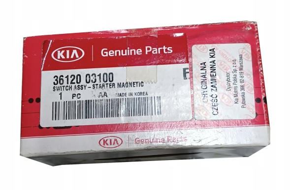 Hyundai OE 3612003100 Електромагніт стартера kia oe hyundai 3612003100 новий оригінальний oe
