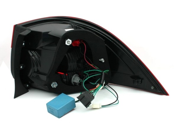 Eagle Eyes LDVWW2 mhm Лампи тиль ne kpl Діодні Led Тюнінг Red VW Golf V 5 1k 1k9 VI 6 5k 2003-16