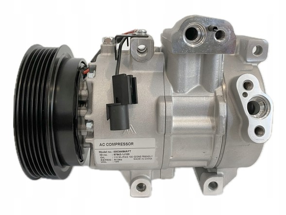 EURO KLIMA EKL34484-ZA / 97643-1J100 / 97701-2V000 / P30013-3400 Компресор кондиціонера EURO KLIMA для Hyundai Veloster 1.6i DV13