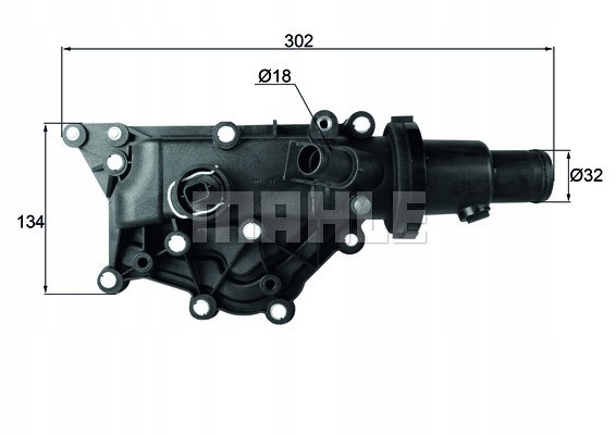 Mahle TH 59 89 Термостат, охолоджуюча рідина mahle th 59 89
