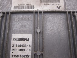 Renault OE RENAULT 8200153834 8200153840 SAGEM 21646433-5 КОМП'ЮТЕР БЛОК КЕРУВАННЯ ДВИГУНОМ RENAULT CLIO II 2 LIFT 1.2 БЕНЗИН 8200153840