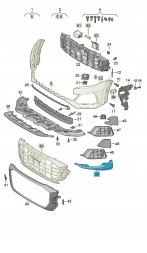 Audi OE НОВИЙ ОРИГІНАЛЬНИЙ AUDI 4M8807062AGRU ПЕРЕДНІЙ СПОЙЛЕР, ҐРУНТОВАНИЙ