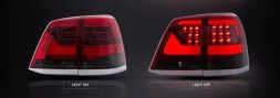 VLAND 818491-2 mhm Комплект задніх ліхтарів Vland Led Smoke Tuning Toyota Land Cruiser V8 200 fj200 07-15