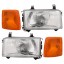 Depo 9566090E 9566100E Фара лампа мигалка tyc vw t4 transporter multivan caravelle 1990-2003