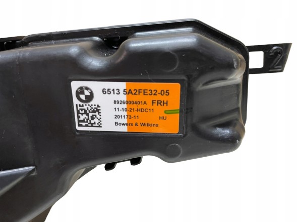 BMW OE 5A2FE32 CARPARTS24 ДИНАМІК ДВЕРІ ПРАВІ ПЕРЕДНІ САБВУФЕР BOWERS WILKINS BMW 7 G70