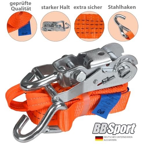 AD BRAKE B09VPDKB4C РЕМЕНІ ДЛЯ КРІПЛЕННЯ ВЕЛОСИПЕДА КОМПЛЕКТ 4 ШТ 2.9 М ТРАНСПОРТУВАННЯ АВТОМОБІЛЕМ металеві