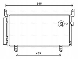 AVA Quality cooling SU5104D Конденсатор, кондиціонер ava quality cooling su5104d