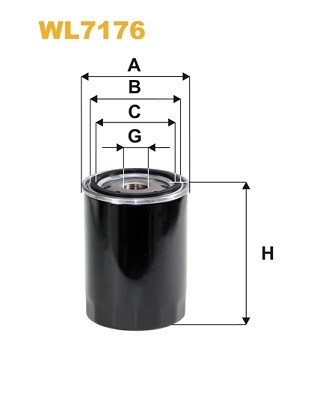 WL7176 WIX FILTERS Фільтр оливи