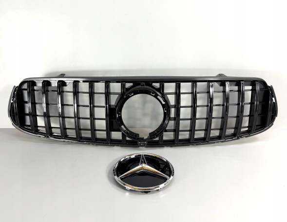 Dac ATRAPA GRILL CHROM PANAMERICA MERCEDES GLC 253 LIFT BLACK CZARNY SUV COUPE NOWY MODEL 2019-2022 253-GTR MERCEDES GLC W253 253 LIFT AMG РЕШІТКА ПЕРЕДНЬОЇ РАДІАТОРНОЇ РІШІТКИ GT PANAMERICANA FV