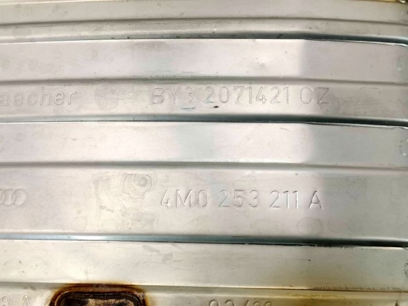 Volkswagen OE 4M0253211A, DWP524551OE ГЛУШНИК ВИХЛОПУ ВИХЛОПНА ТРУБА VW TOUAREG CR7 III 4M0253211A ORG