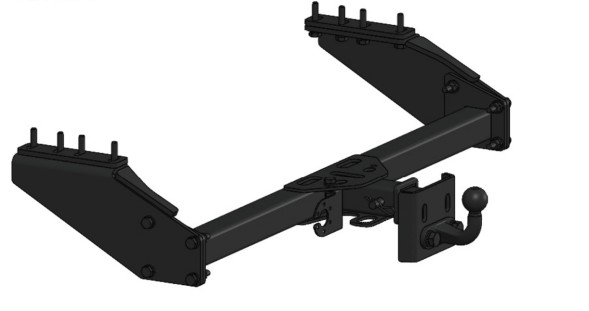 Китай 2510AQM-TOW Фаркоп Foton Tunland V9 2024-