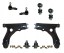 SRLine ALL5031A Маятники штифти втулки кріплення наконечника VW GOLF III JETTA VENTO ПЕРЕДНІЙ KPL