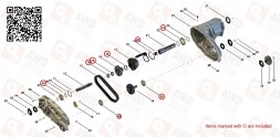 Китай 2700583940 Комплект підшипників (для PL72 T)