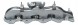 PSA 0341Q3 Oe випускний колектор peugeot 308 407 508 2.0 hdi 16v 0341q3
