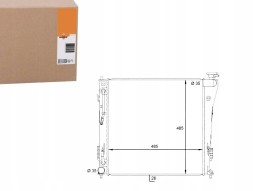 NRF NRF59087(iMOTO) Охолоджувач hyundai i40 1,7crdi 12- nrf + набір водія #37