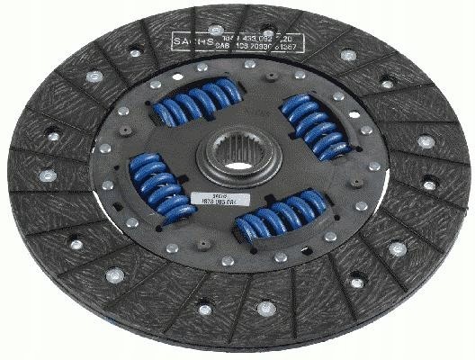 Sachs 58496133 SAC Диск спр. Subaru legacy/imp