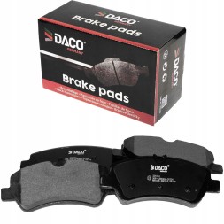DACO 601022 2× Гальмівний диск DACO ЗАД для Ford Transit 2012- + Гальмівні колодки DACO для Ford Custom Transit ЗАДНІ