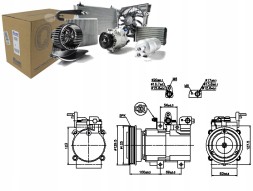Nissens NIS89276/RS1 Компресор кондиціонеру компресор nissens 977012630