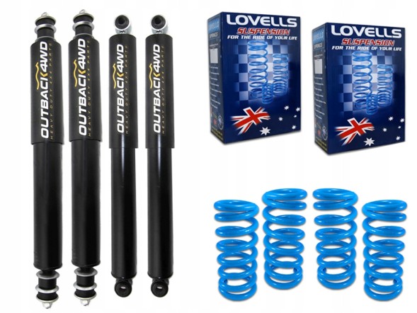 Lovells PATROLY60LOV ПІДВІСКА ПРУЖИНА АМОРТИЗАТОР +2 ДЮЙМА PATROL Y60 LOVELLS