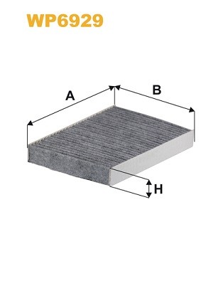 WP6929 WIX FILTERS Фільтр салону